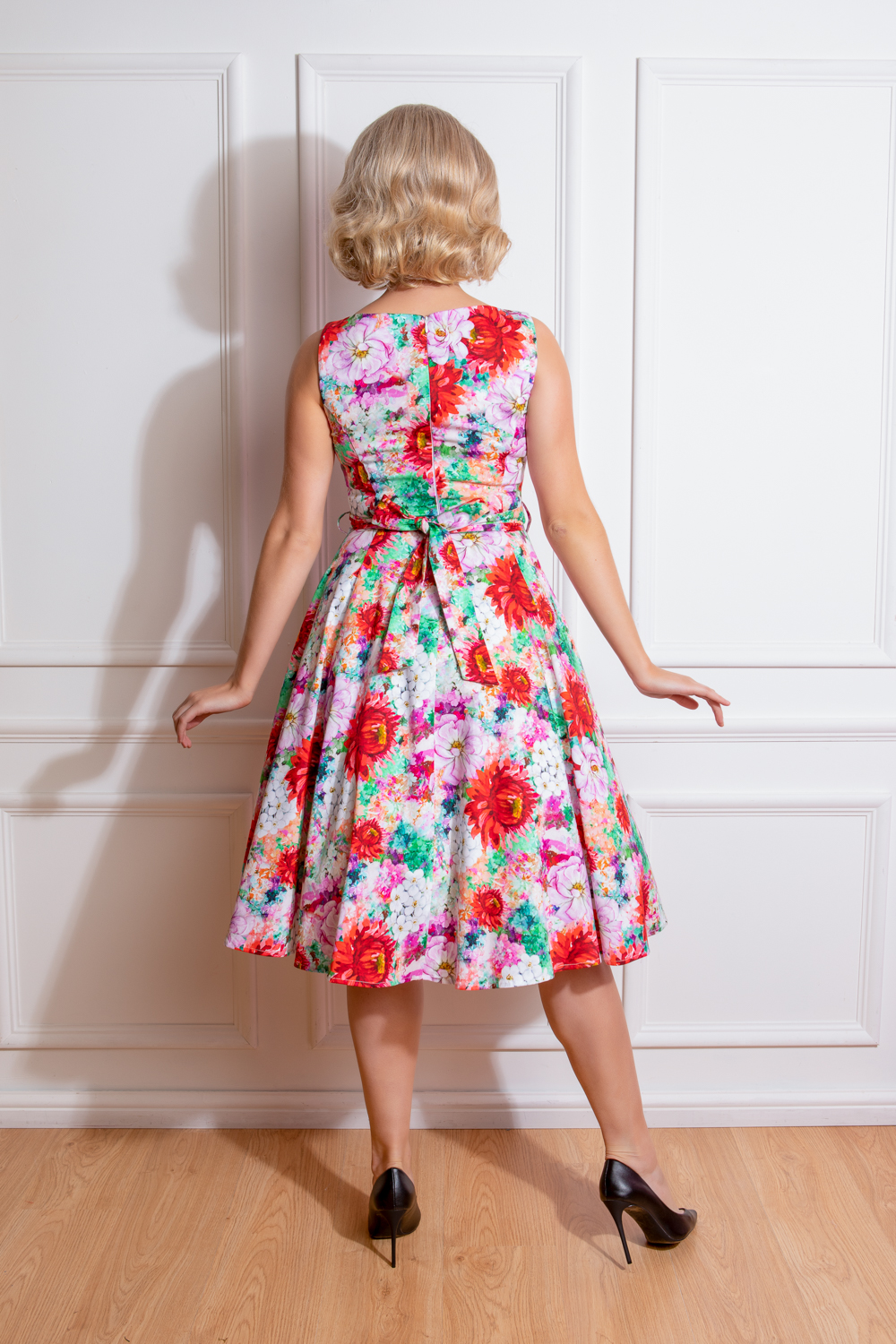 Casey Floral Swing Dress